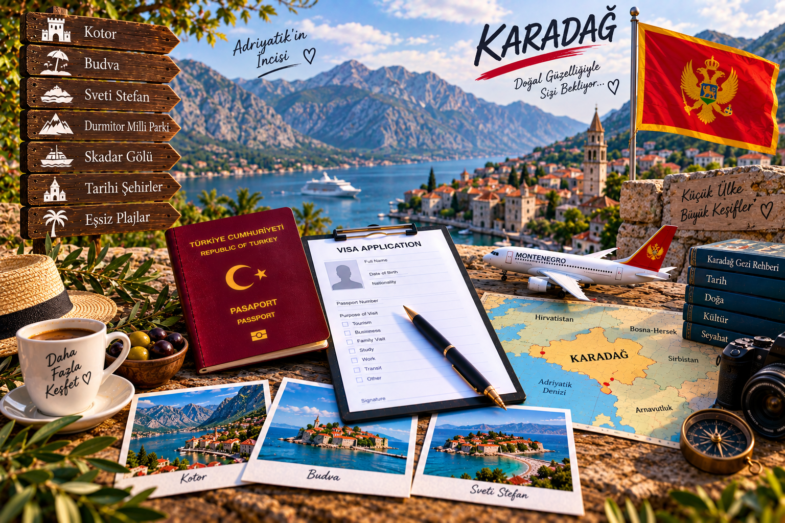 Karadağ Vizesi ve Giriş Şartları: 2026 Güncel Rehber