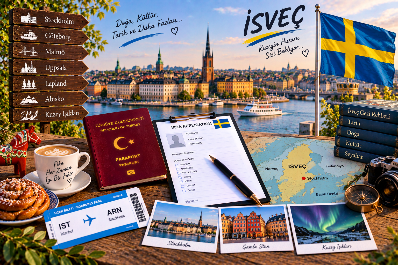 İsveç Vizesi Nedir? 2026 Başvuru Rehberi ve Şartlar