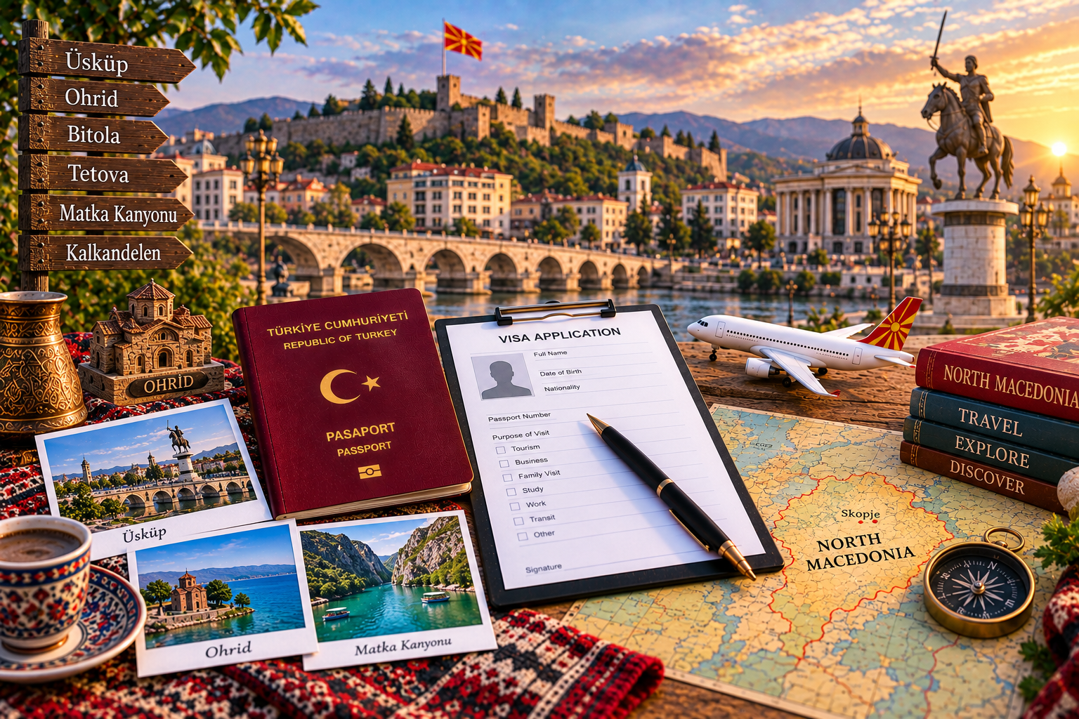 Kuzey Makedonya Vizesi ve Giriş Şartları: 2026 Rehberi